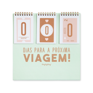 DIAS PARA A PRÓXIMA VIAGEM! — COUNTDOWN DE VIAGEM