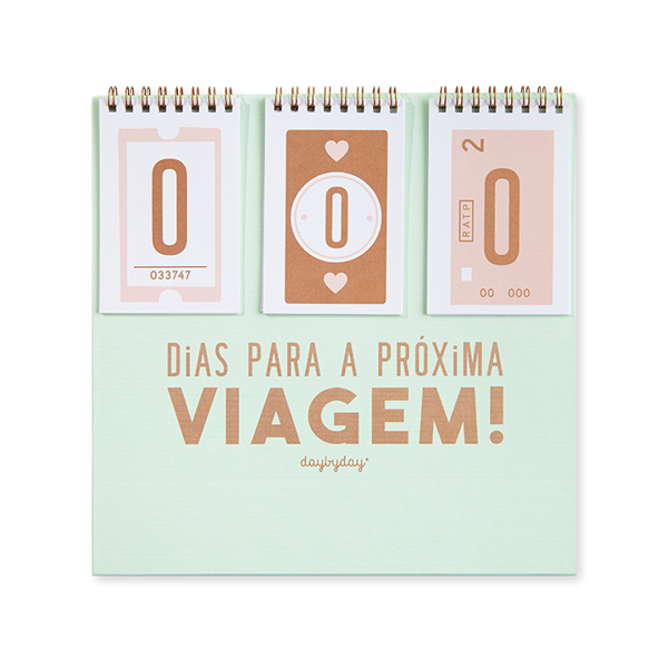 DIAS PARA A PRÓXIMA VIAGEM! — COUNTDOWN DE VIAGEM