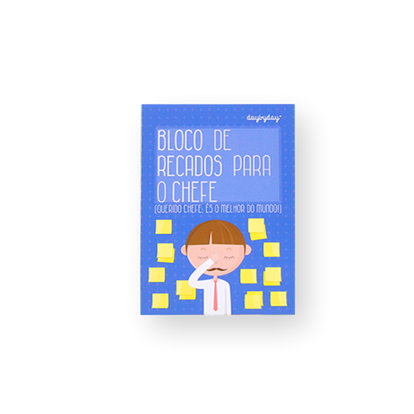BLOCO DE RECADOS PARA O CHEFE