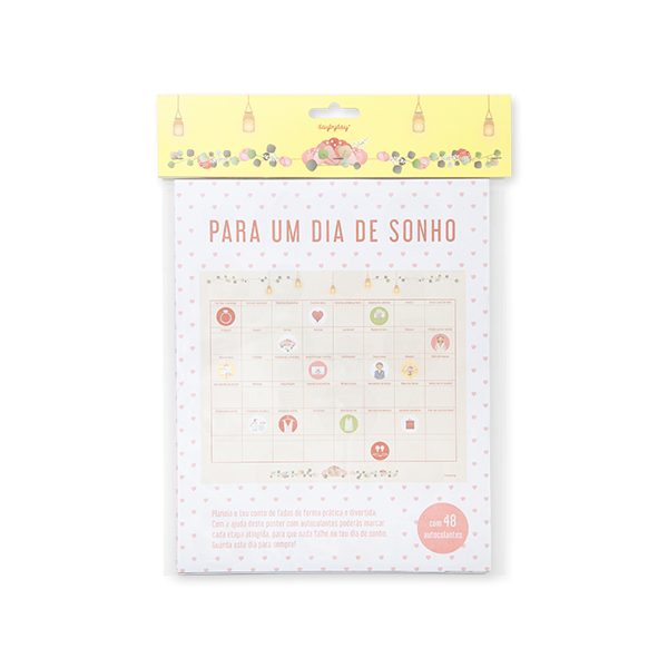 POSTER PLANIFICADOR — PARA UM DIA DE SONHO