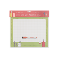 SOS COZINHA - WRITE AND WIPE MAGNETIC BOARD