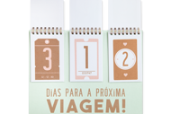 DIAS PARA A PRÓXIMA VIAGEM! — COUNTDOWN DE VIAGEM