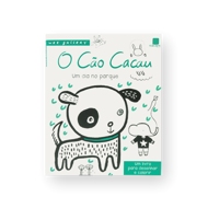 O CÃO CACAU - DESENHAR E COLORIR