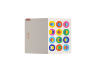 POSTCARD - MEMO FACES - WHITE
