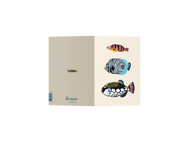 POSTCARD - FISHES - DRAWING 003