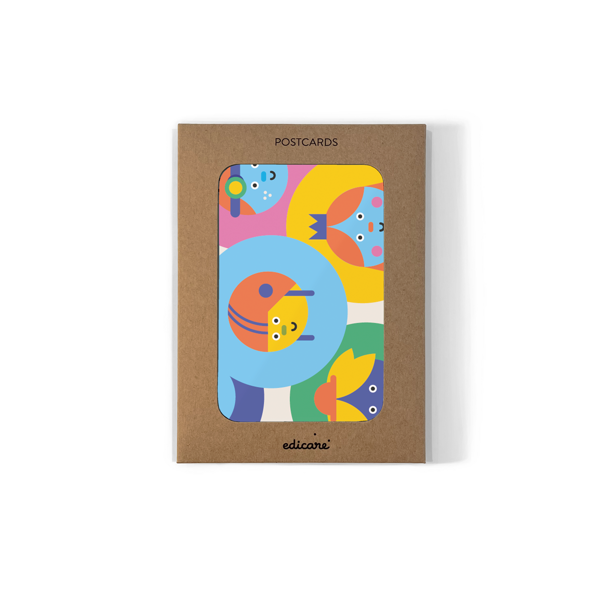 POSTCARD - MEMO FACES SERIES