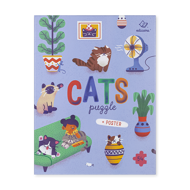 PUZZLE CATS - 54 PCS